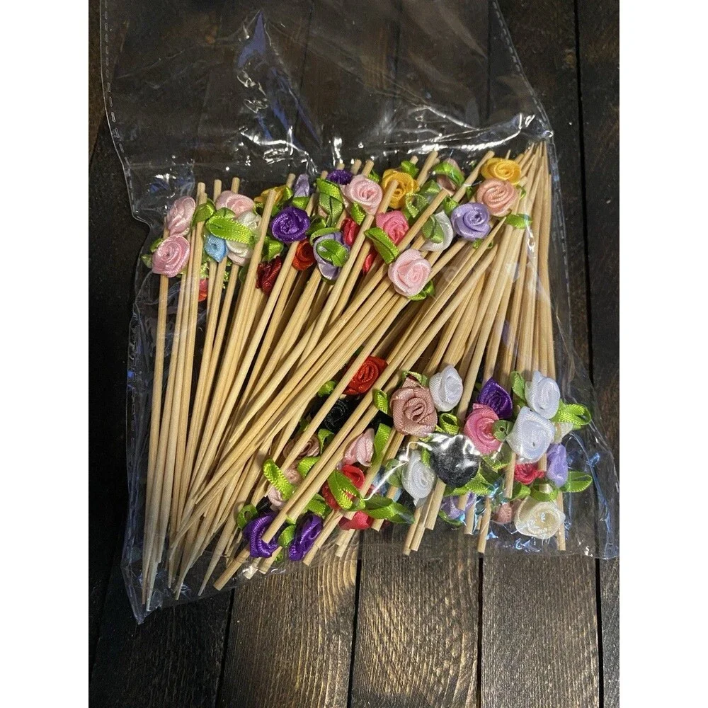 Bamboo Cocktail Picks 4.7
